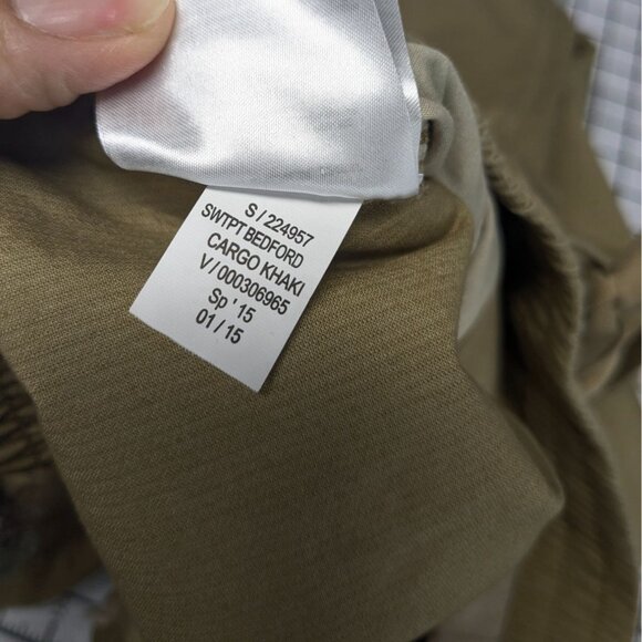 Gap Jogger Pants Men Size L Canvas Cargo Khaki Casual Pull-On Gorpcore Commute - Picture 8 of 10